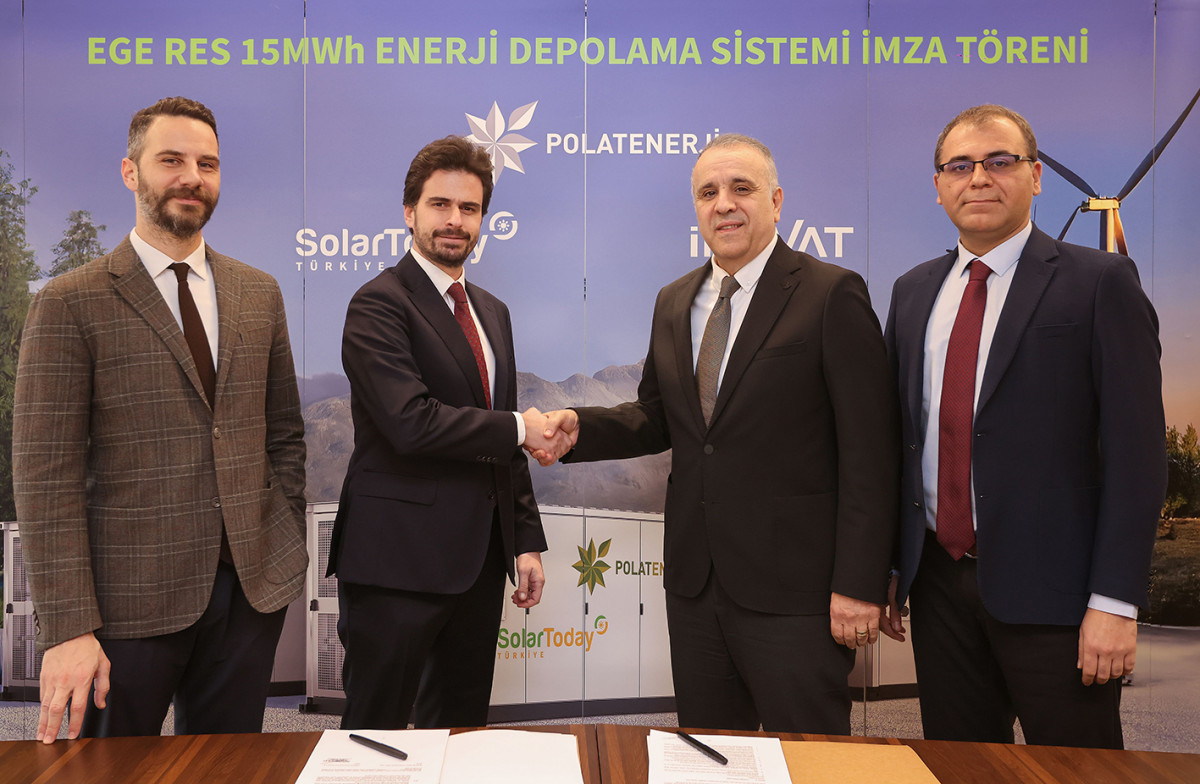 Polat Enerji ile SolarToday Arasında 15 MWh Enerji Depolama Sistemi Anlaşması